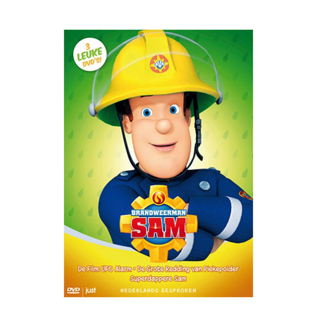 Verpletteren Je zal beter worden soep Brandweerman Sam - 3 DVD Box (DVD) | wehkamp
