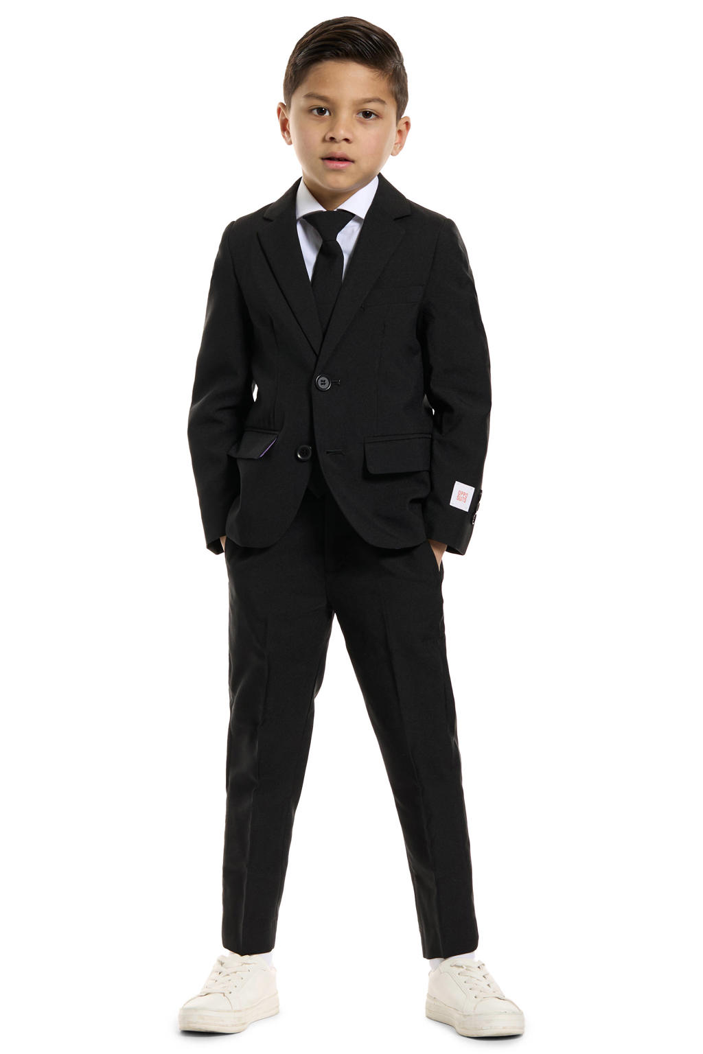 OppoSuits kostuum Black Knight zwart
