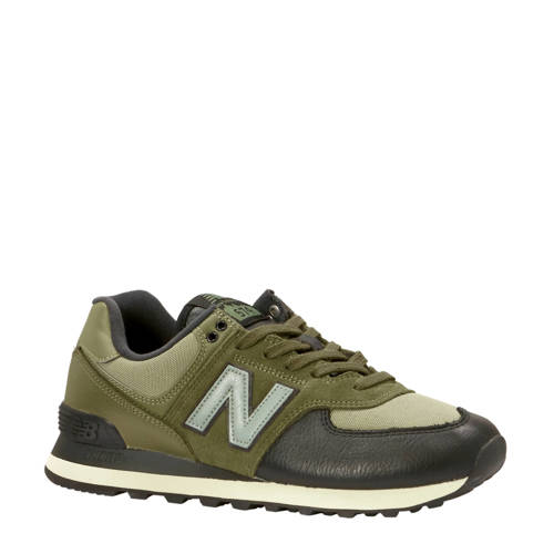 New Balance Ml574 Sneakers Legergroen new balance kopen in de aanbieding