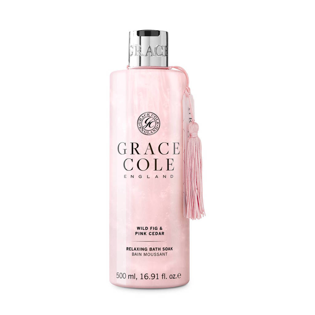 Grace Cole Signature Wild Fig and Pink Cedar 500ml badschuim