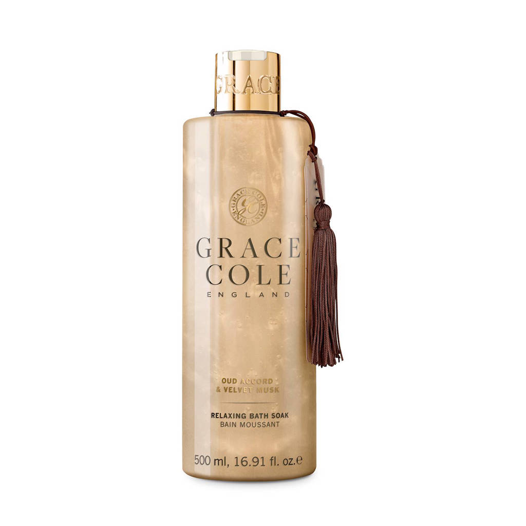 Grace Cole Signature Oud Accord & Velvet Musk 500ml badschuim