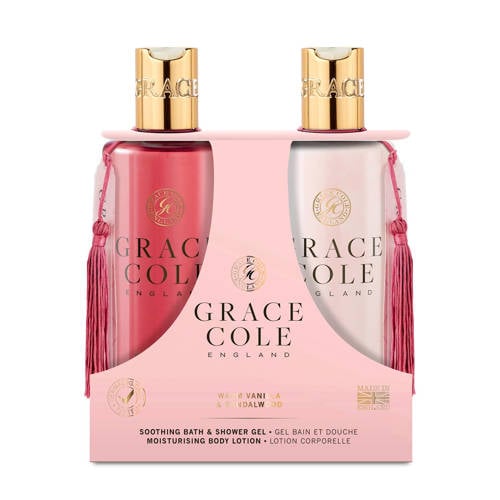 Grace Cole Signature Warm Vanilla Sandalwood 300Ml Geschenkset grace cole kopen in de aanbieding