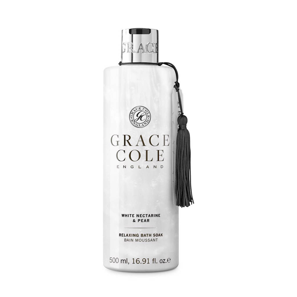 Grace Cole Signature White Nectarine and Pear 500ml badschuim