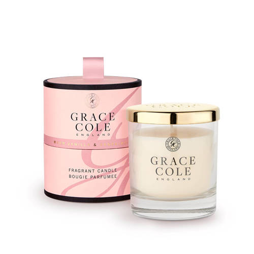 Grace Cole Signature Warm Vanilla Sandalwood 200G Geurkaas grace cole kopen in de aanbieding