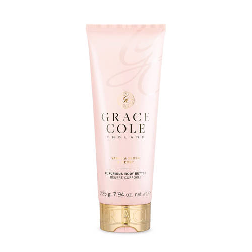 Grace Cole Signature Vanilla Blush Peony 225G Bodybutter grace cole kopen in de aanbieding