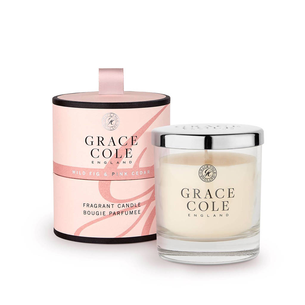 Grace Cole Signature Wild Fig and Pink Cedar 200g geurkaas
