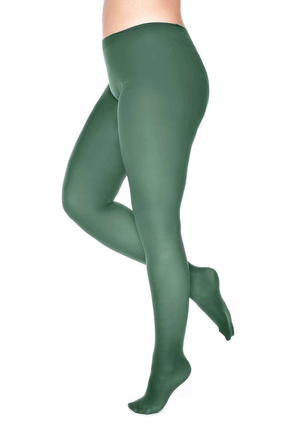 Pamela Mann + sizesuper curvy super stretch 50 denier groen, Groen