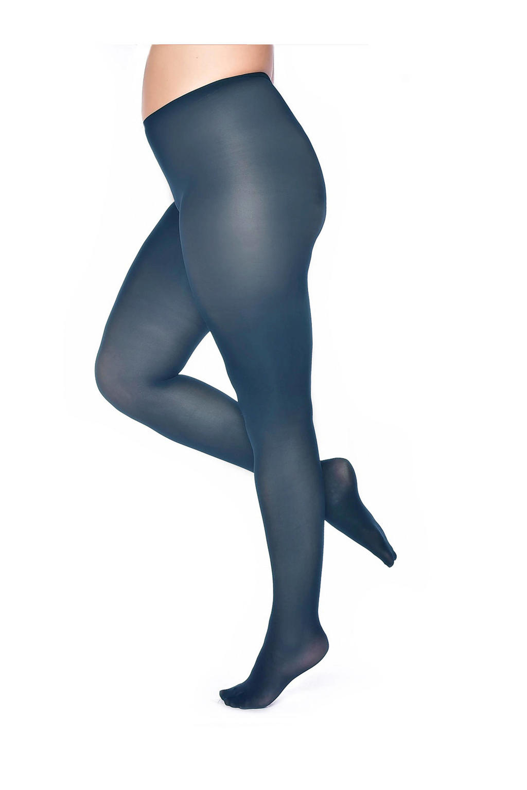 Pamela Mann Plus Size panty 50 denier blauw