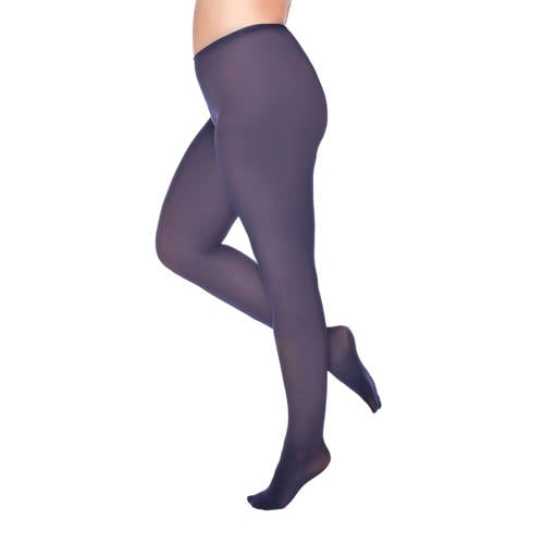 Pamela Mann Plus Size super stretch panty 90 denier donkerblauw afbeelding