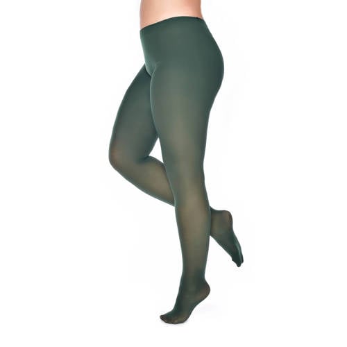 Pamela Mann Plus Size panty 50 denier groen afbeelding