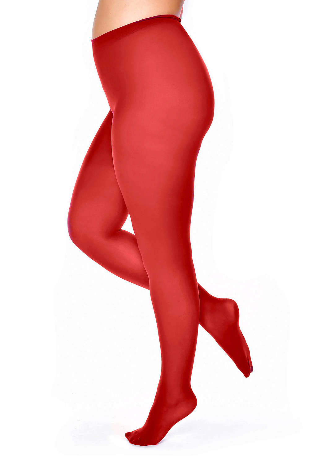 Pamela Mann Plus Size panty 50 denier rood