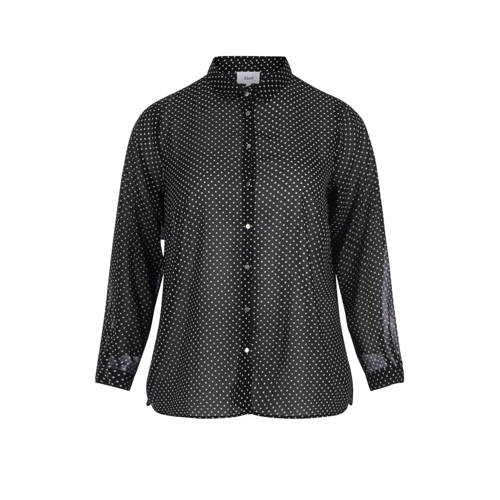 Zizzi Blouse Met Stipdessin zizzi kopen in de aanbieding