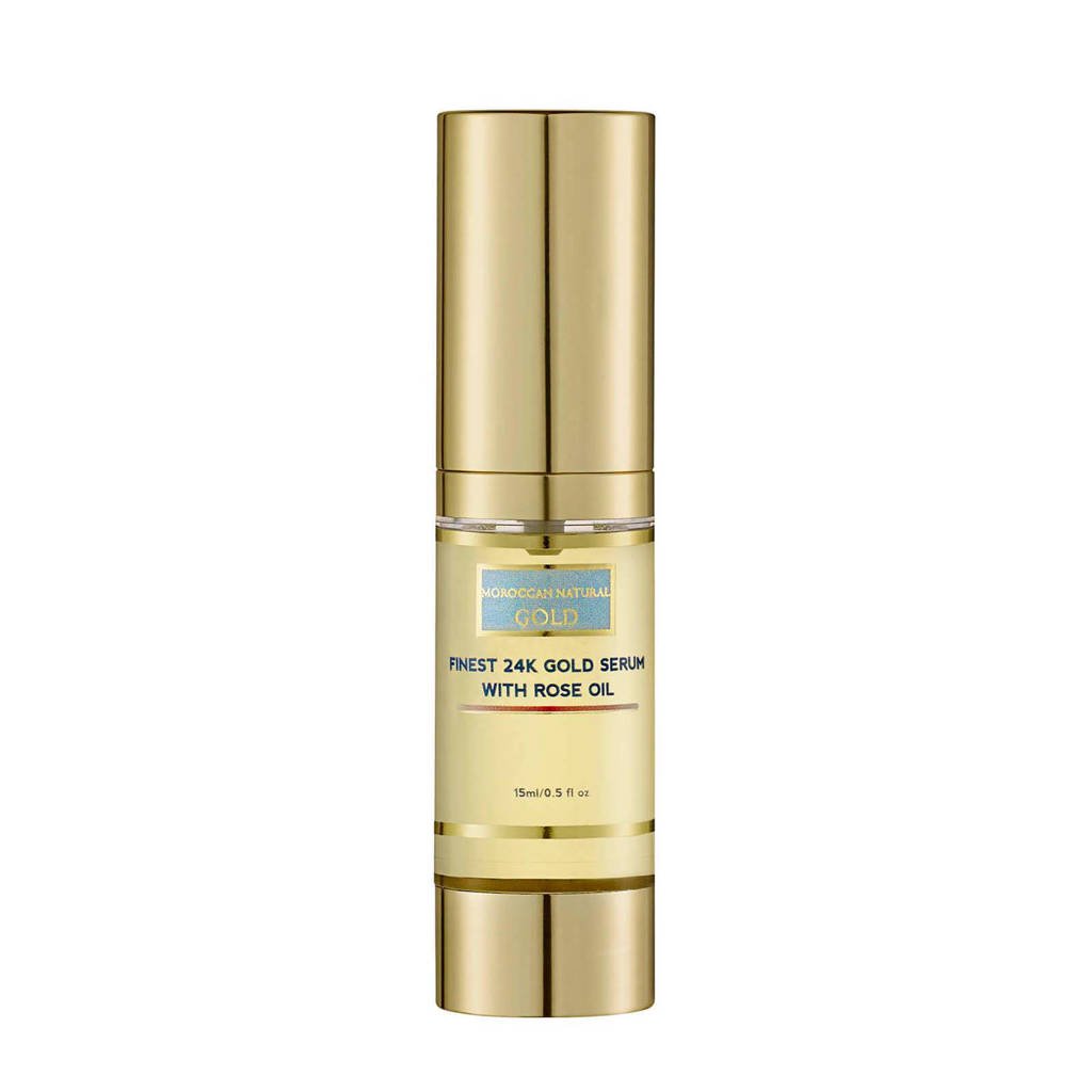 Moroccan Natural Finest 24K gold serum met rosenolie