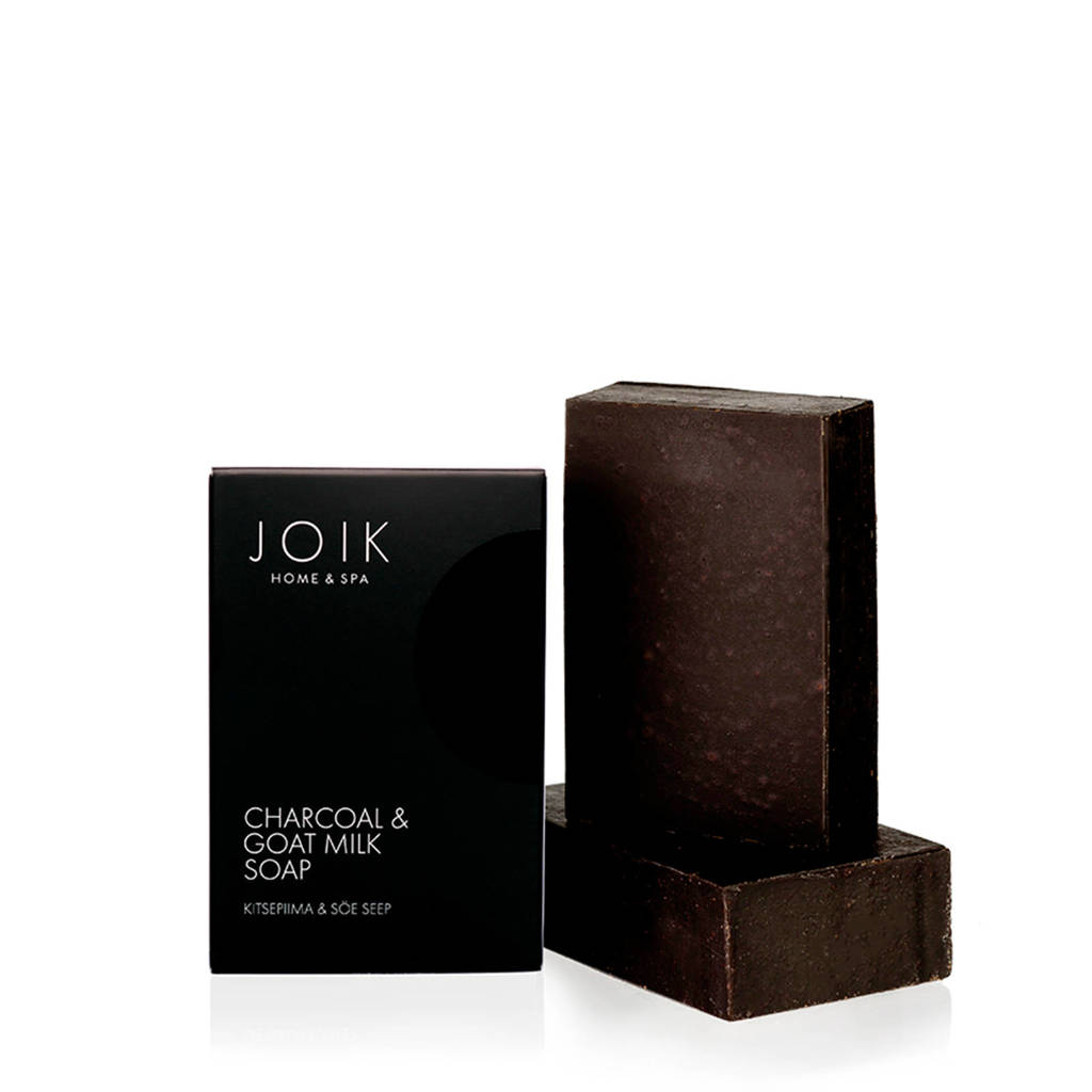JOIK Luxurious goat milk with black clay zeepblok