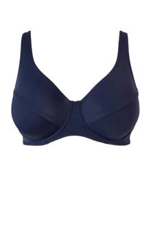 Mix & Match corrigerende beugeltop +size donkerblauw