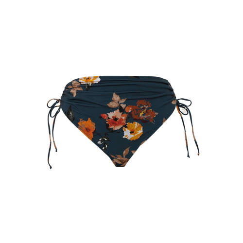 Zizzi Mix Match Corrigerende Bikinibroekje Size Met Bloemenprint Blauw zizzi kopen in de aanbieding