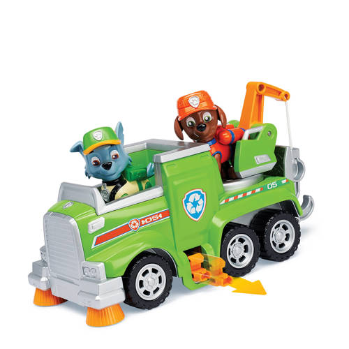 Paw Patrol Ultimate Rescue Recycle Truck Rocky paw patrol kopen in de aanbieding