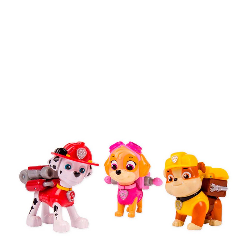 Paw Patrol  action pack pup set (Marshall, Skye & Rubble)