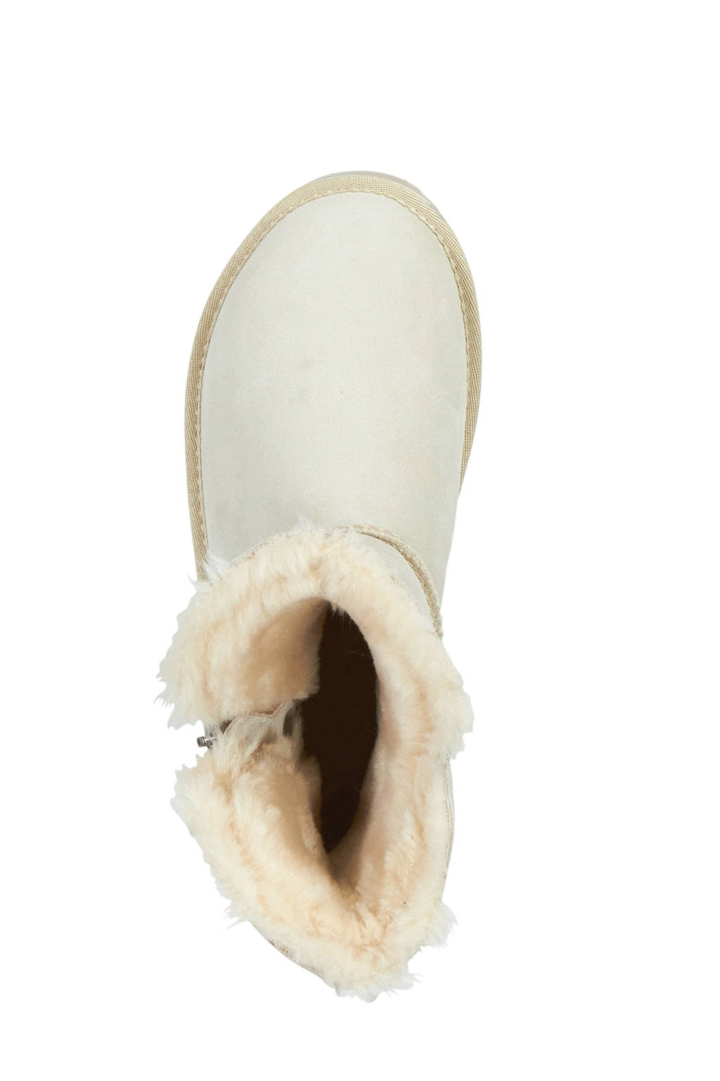 Beige Luna Zip Suède Esprit Enkellaarzen wXnvIxEB