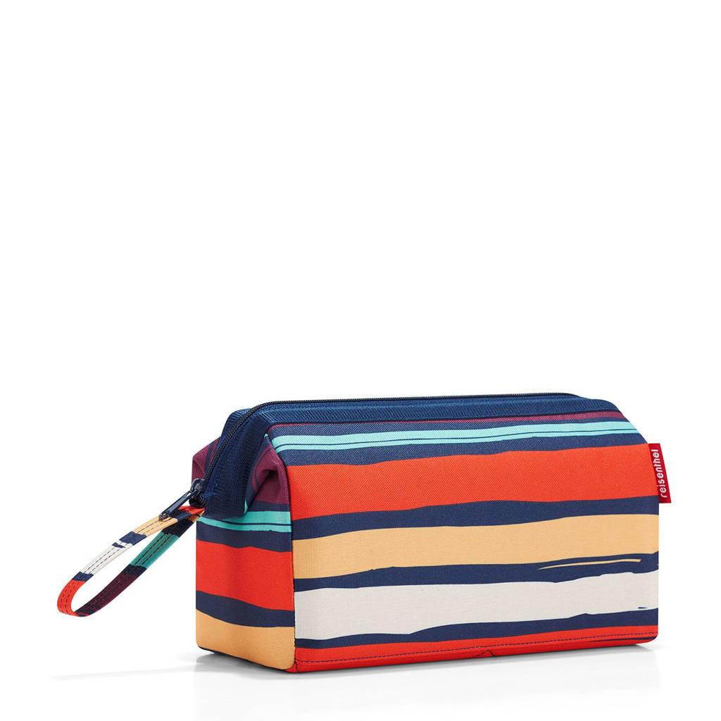 Reisenthel Adult Travel toilettas, Blauw/oranje/wit
