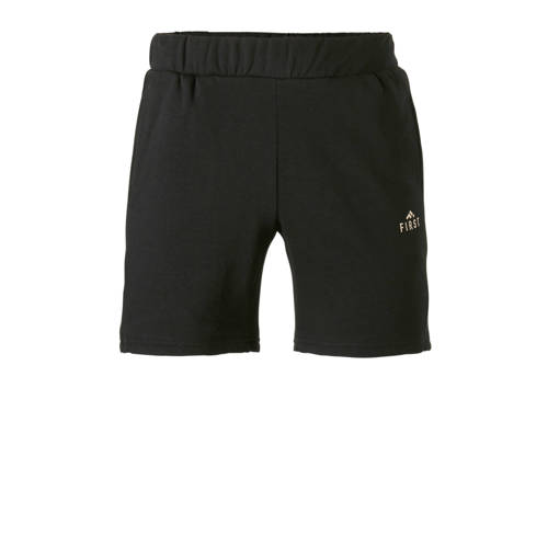 First Sportshort Zwart first kopen in de aanbieding