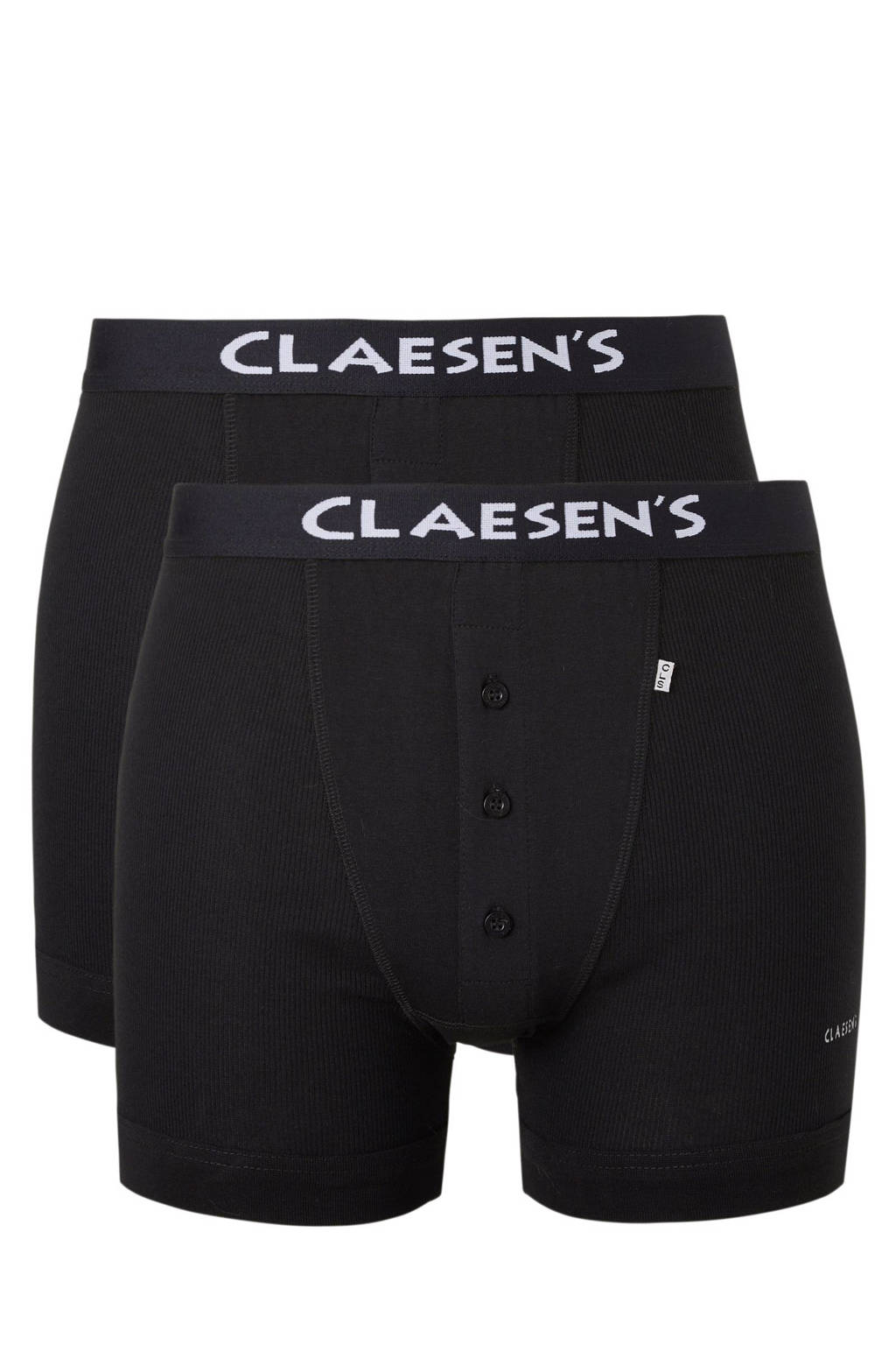 Claesen's boxershort (set van 2), Zwart