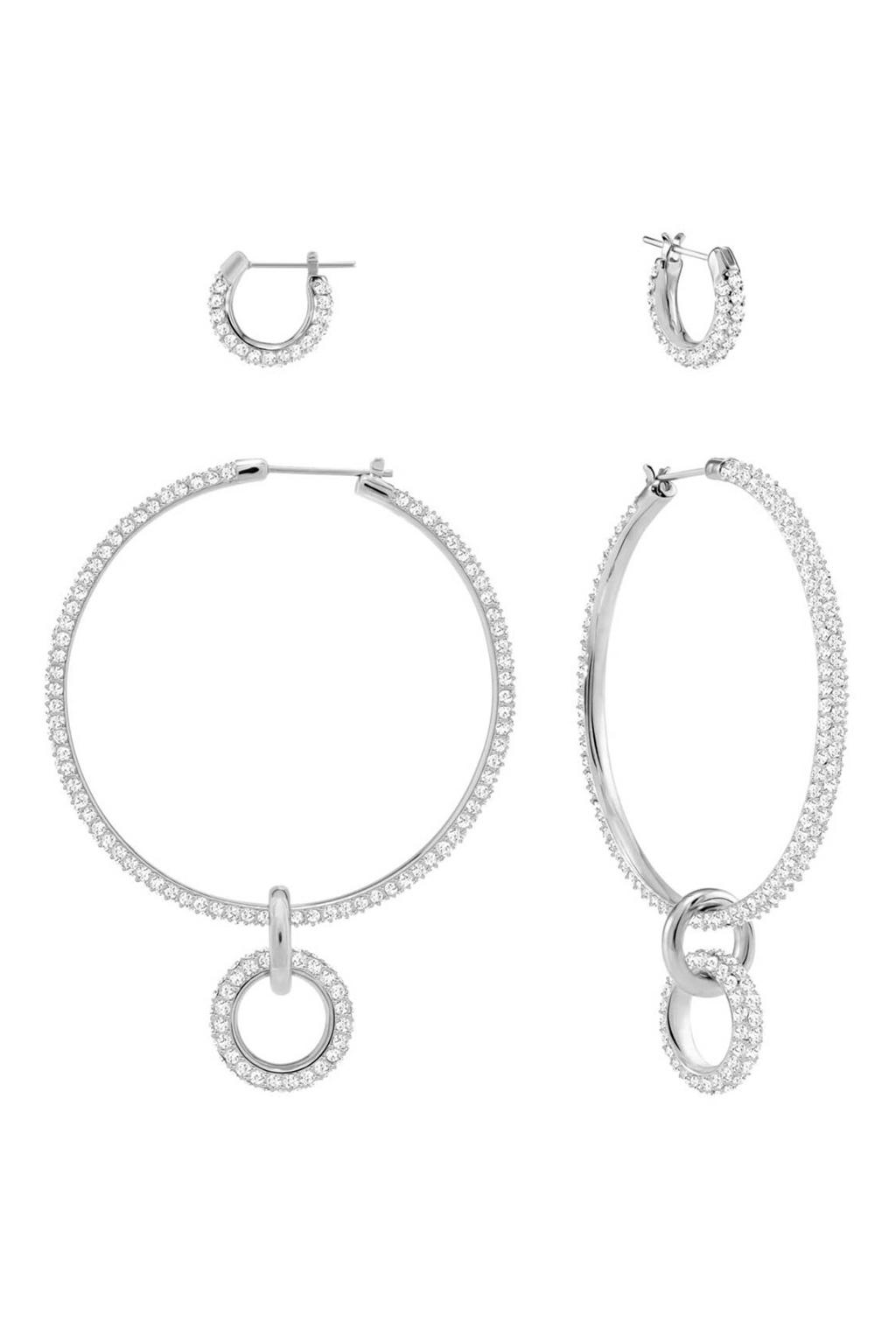 Swarovski oorstekers + oorringen wehkamp