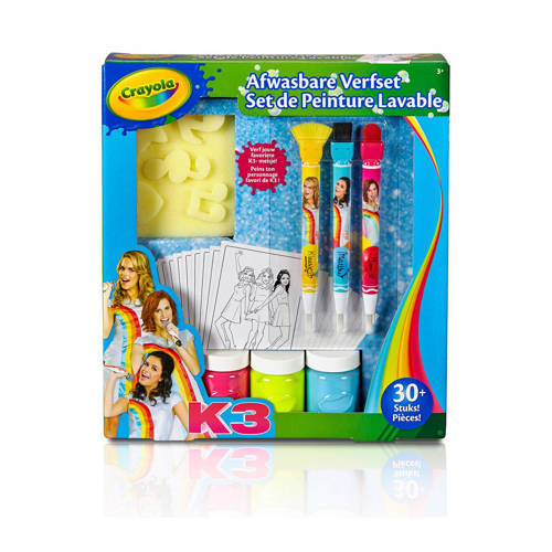 Crayola Deluxe Verf Set L crayola kopen in de aanbieding
