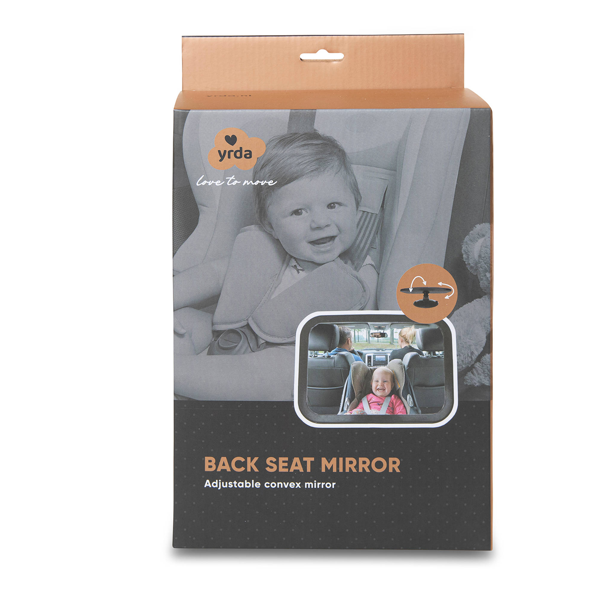 vanavond Corroderen fluweel A3 Baby & Kids verstelbare spiegel voor in de auto | wehkamp