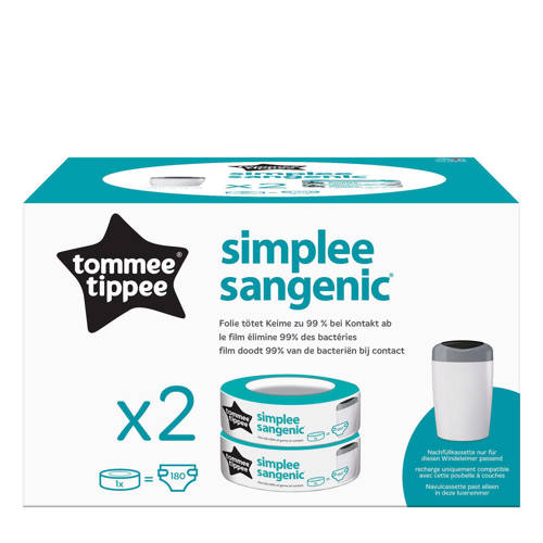 Tommee Tippee Simplee Sangenic Navulcassettes 2 Stuks tommee tippee kopen in de aanbieding Tommee Tippee Simplee Sangenic Navulcassettes 2 Stuks tommee tippee kopen in de aanbieding