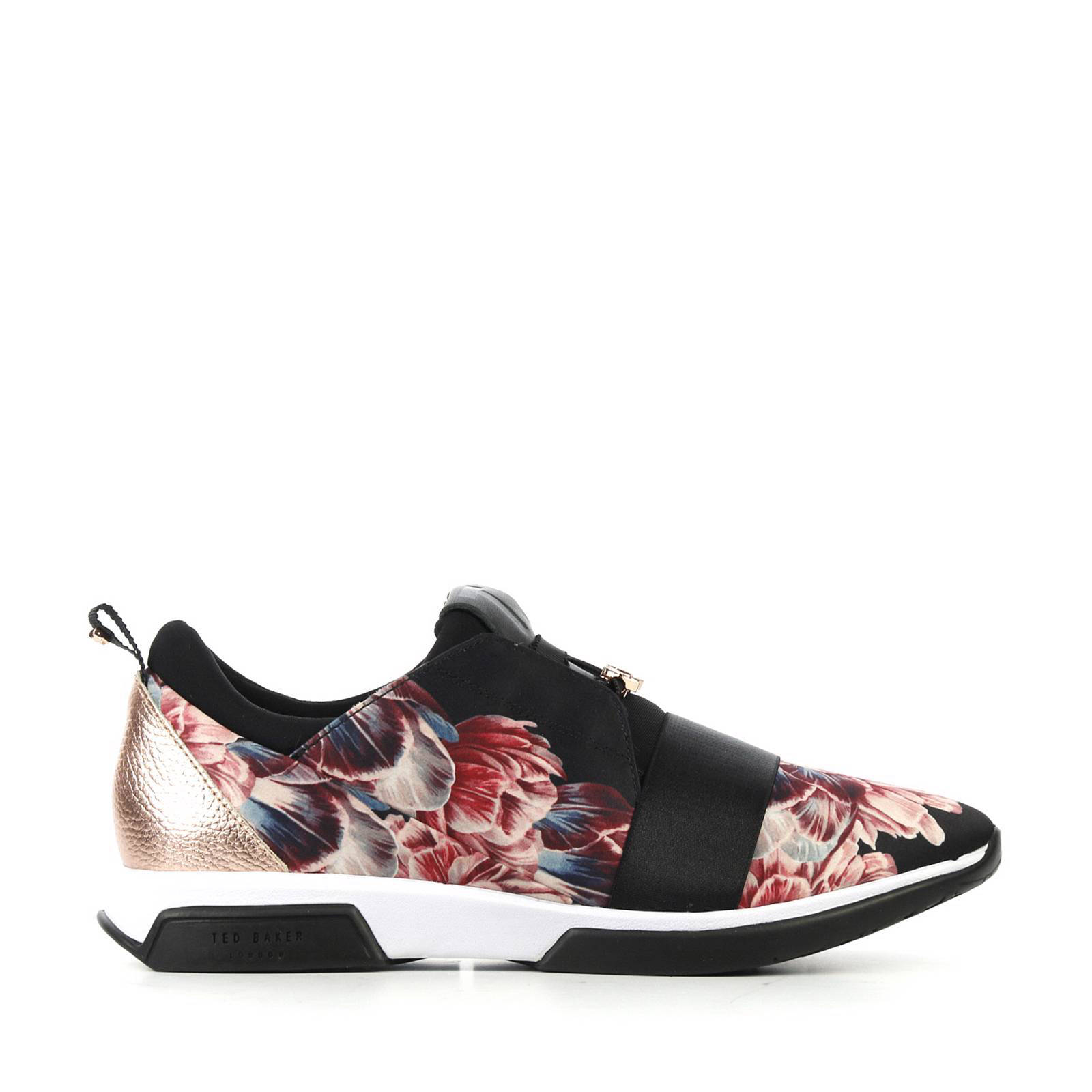 Ted Baker gebloemde sneakers zwart | wehkamp