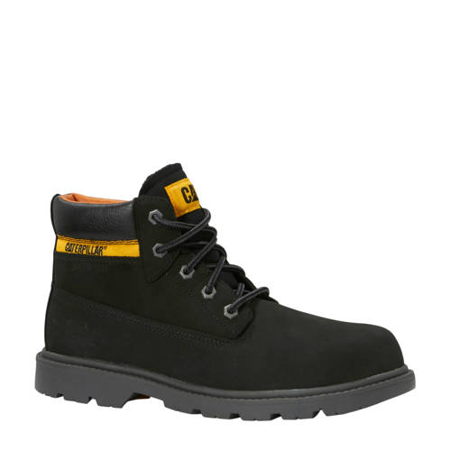 Caterpillar Gevoerde Leren Veterboots Zwart caterpillar kopen in de aanbieding Caterpillar Gevoerde Leren Veterboots Zwart caterpillar kopen in de aanbieding