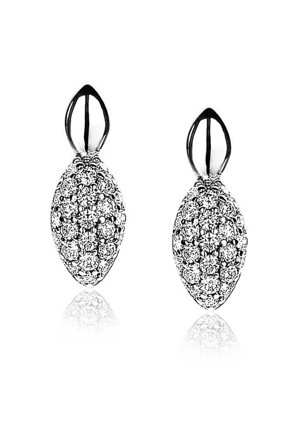 Zinzi oorhangers - ZIO1675, Zilver