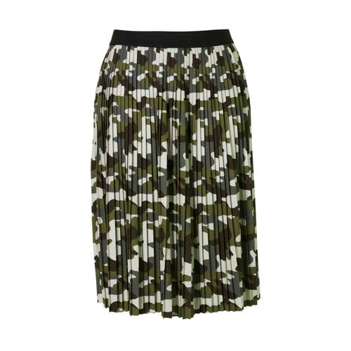 Zizzi Plisse Rok Met Legerprint zizzi kopen in de aanbieding Zizzi Plisse Rok Met Legerprint zizzi kopen in de aanbieding