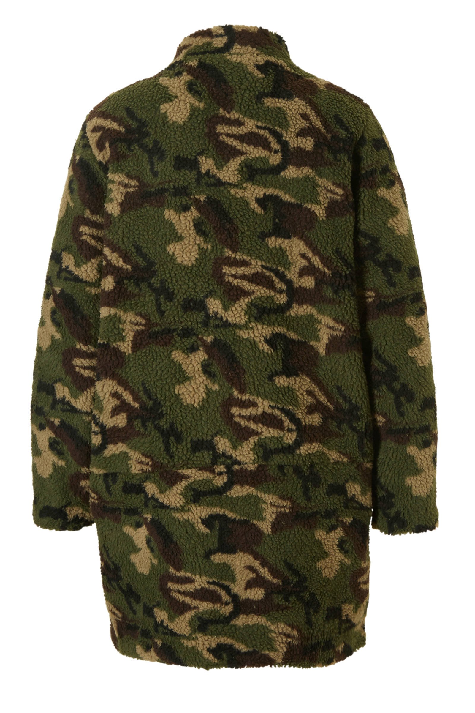 Met Jas Print Teddy Zizzi Camouflage YIf6yb7gv