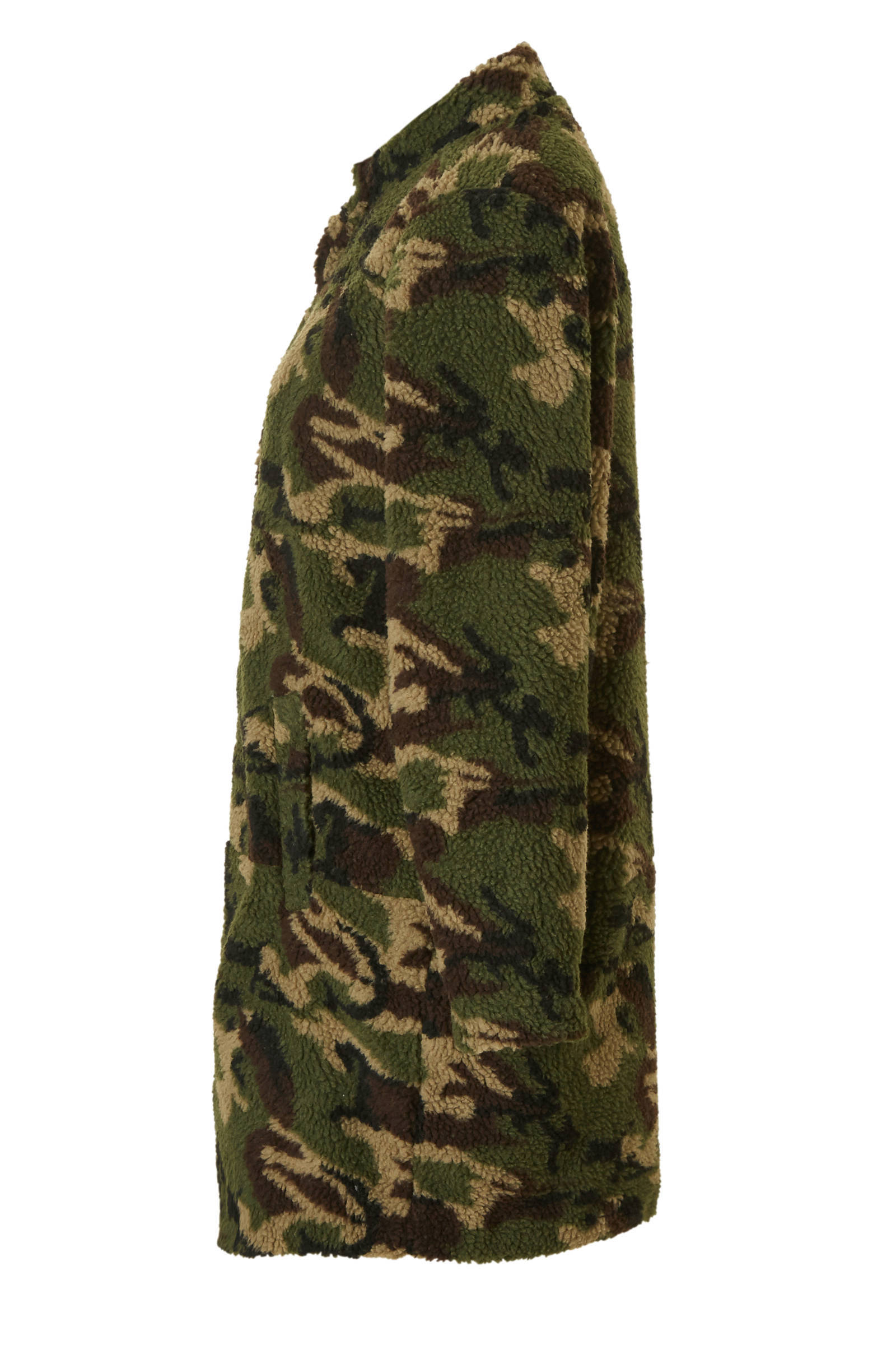 Met Jas Print Teddy Zizzi Camouflage YIf6yb7gv
