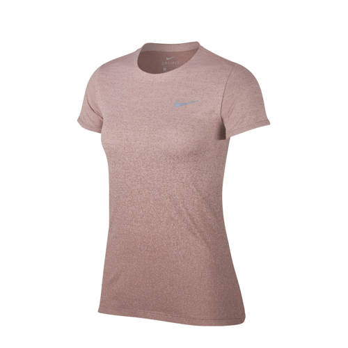 Nike Hardloop T Shirt Roze nike kopen in de aanbieding