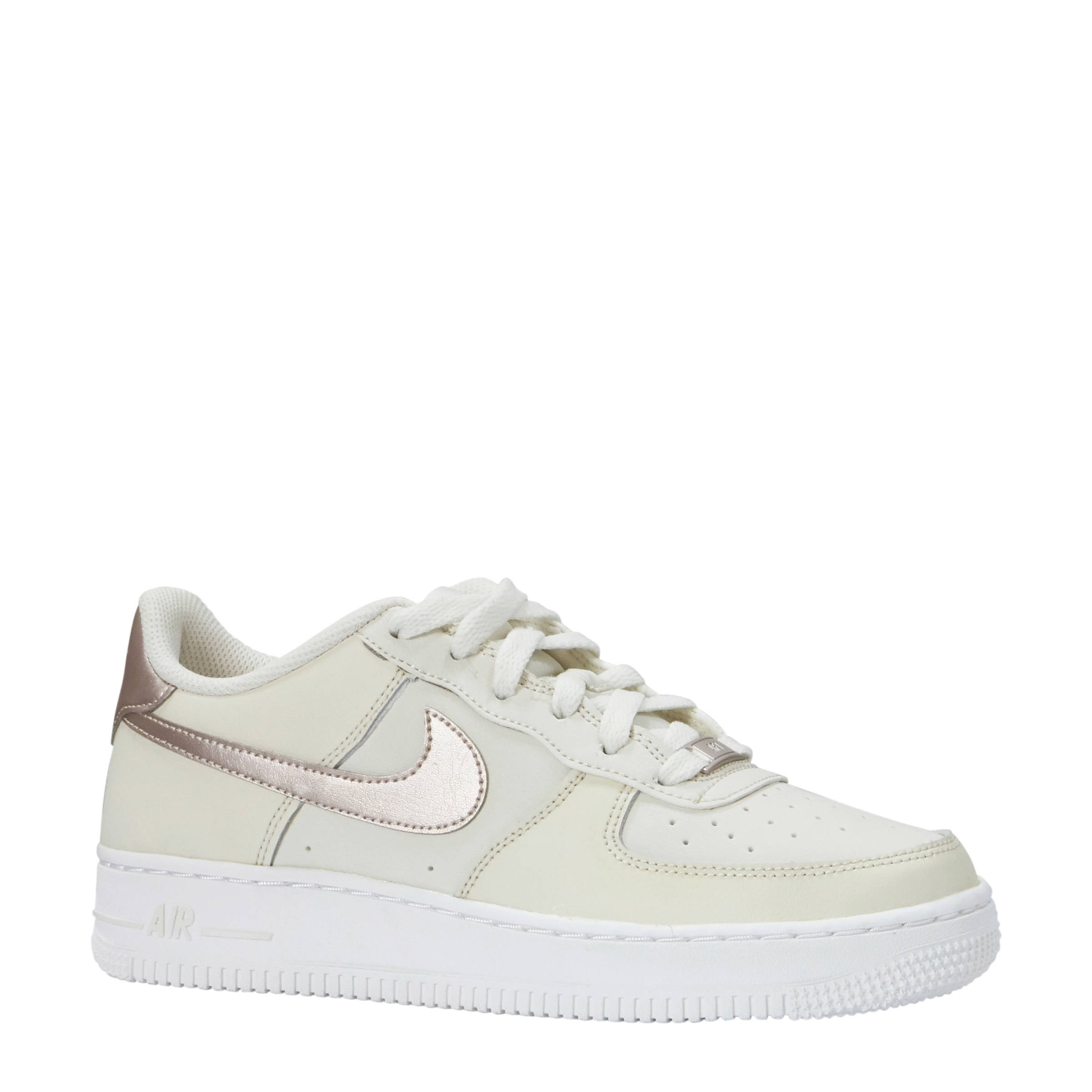 Nike Air Force 1 sneakers wit/zilver | wehkamp Nike Air Force 1 sneakers wit/zilver | wehkamp