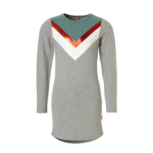 Little Miss Juliette Jurk Grijs little miss juliette kopen in de aanbieding