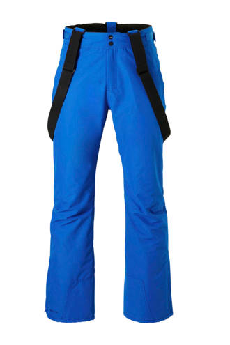 skibroek Footstrap blauw