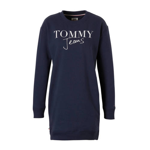 Tommy Jeans Jurk Met Logo Opdruk tommy jeans kopen in de aanbieding Tommy Jeans Jurk Met Logo Opdruk tommy jeans kopen in de aanbieding