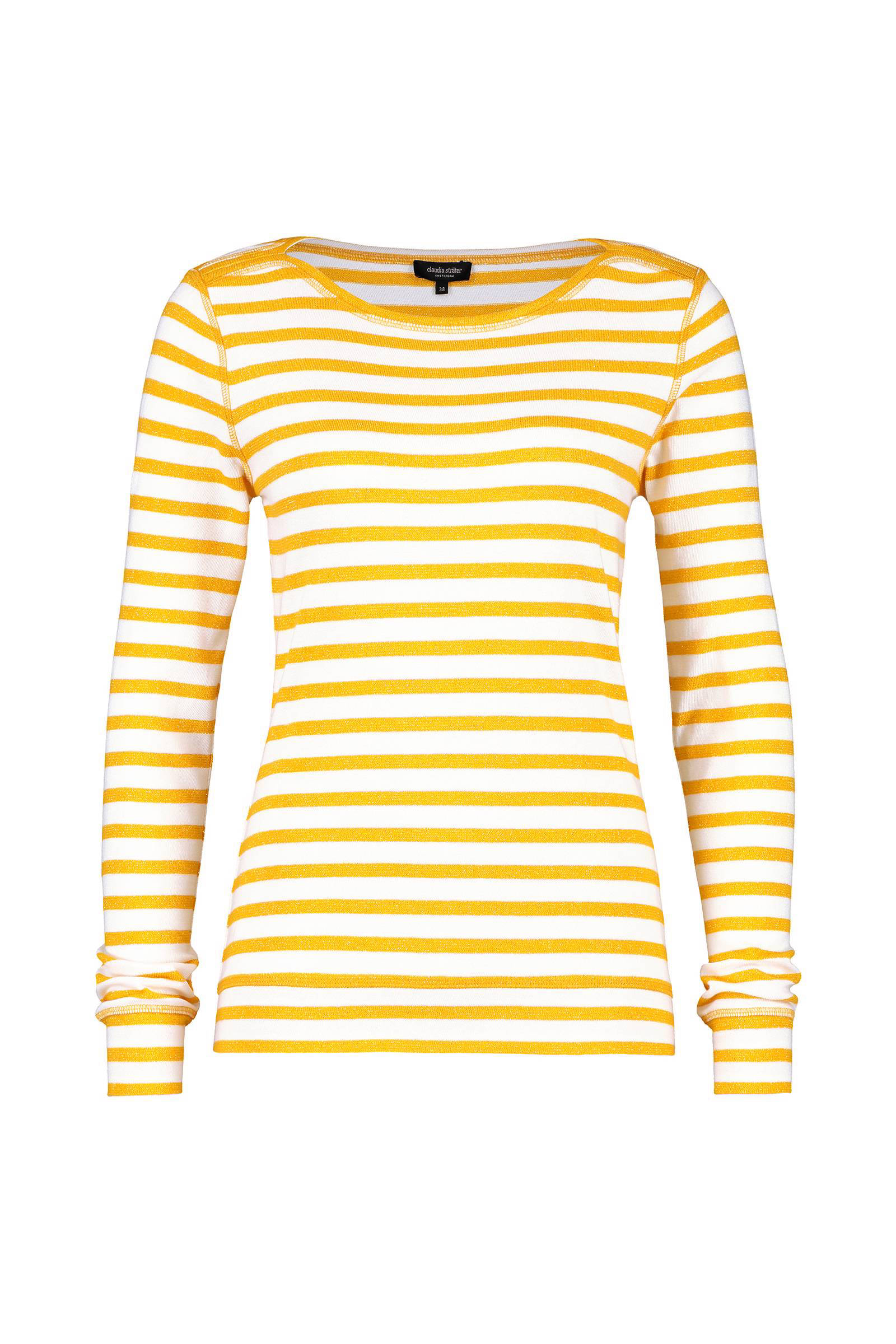 Claudia Sträter gestreepte sweater geel | wehkamp Claudia Sträter gestreepte trui blauw | wehkamp