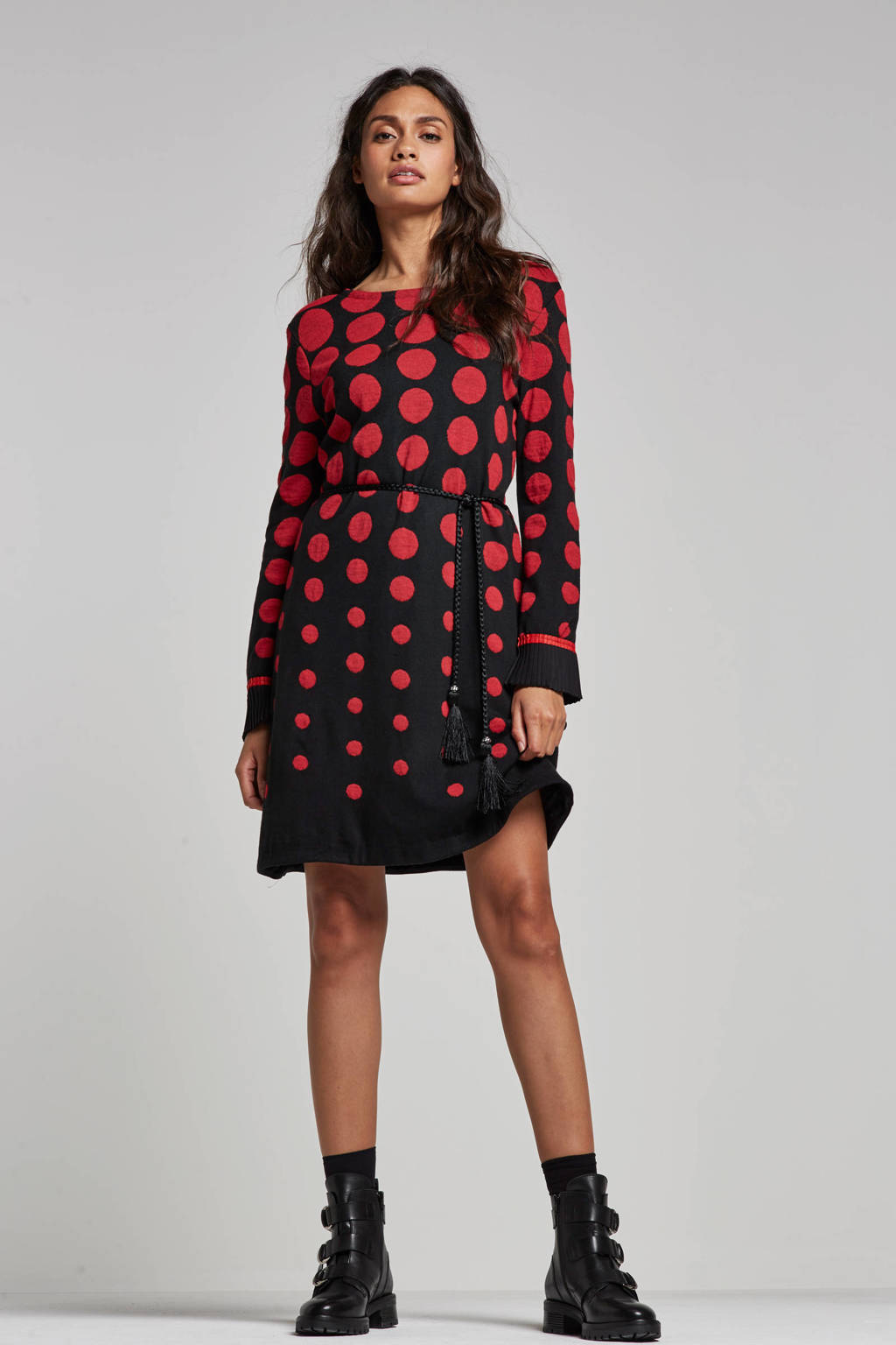 Alcazar Jurk Ana Alcazar Stippenprint Ana Met RqT0nwpwEt