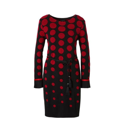 Ana Alcazar Jurk Met Stippenprint ana alcazar kopen in de aanbieding