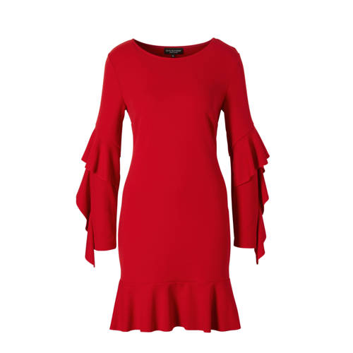 Ana Alcazar Jurk Met Volantdetails ana alcazar kopen in de aanbieding