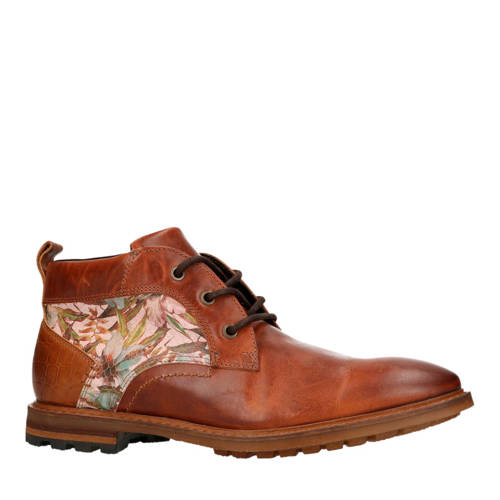 Sacha Leren Veterschoenen Cognac sacha kopen in de aanbieding