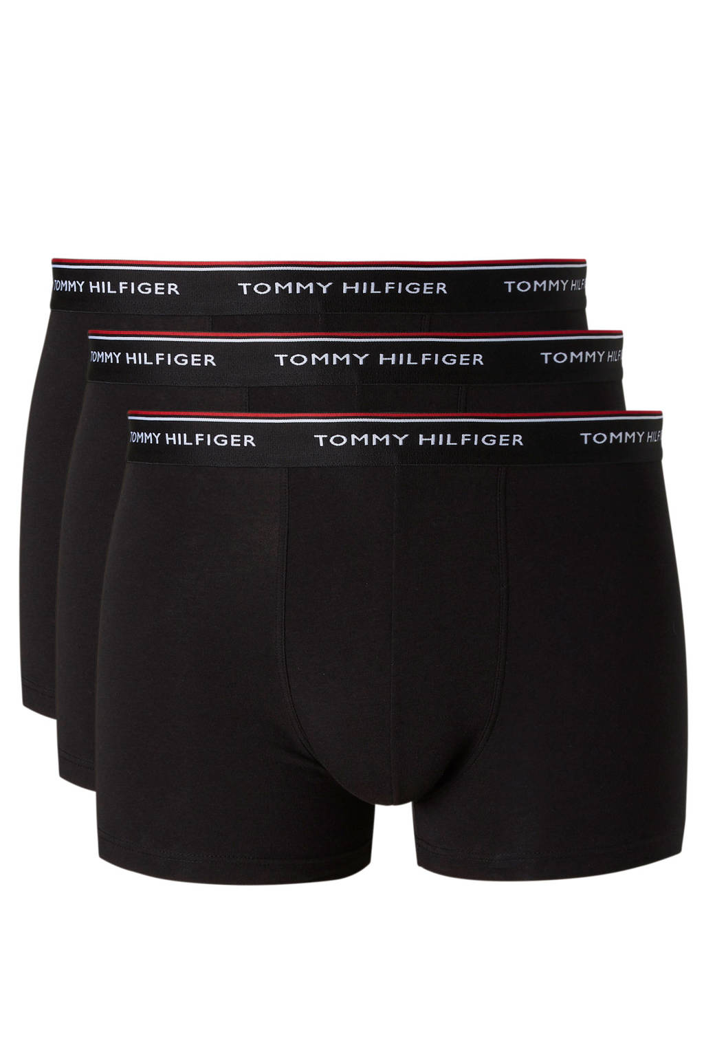 Tommy Hilfiger Big & Tall +size boxershort (set van 3), Zwart
