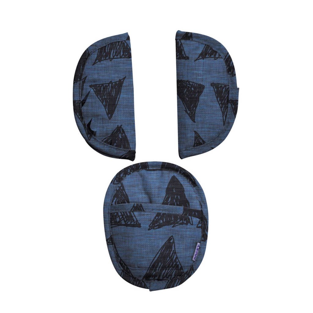 Dooky Tribal gordelbeschermers blauw, Blauw