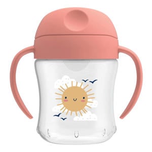 drinkbeker zachte tuit 180 ml roze