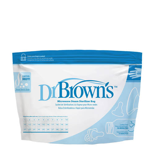 Dr Browns Magnetron Sterilisatiezakjes 5 Stuks dr browns kopen in de aanbieding